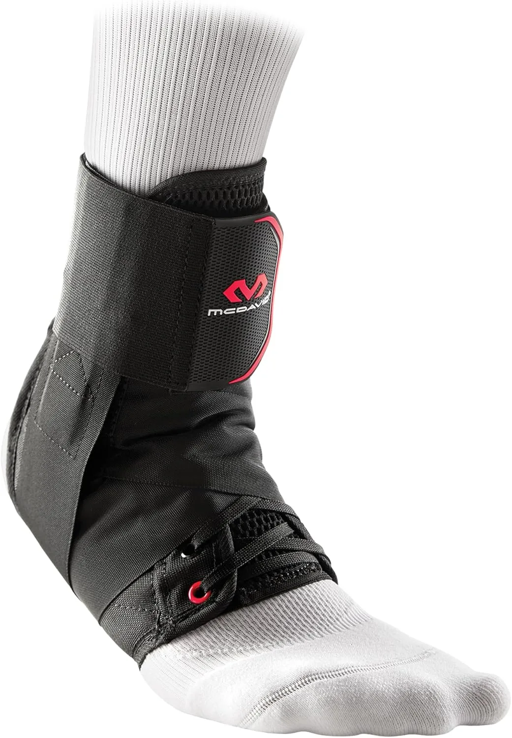 71NzwsOViZL._AC_SL1500_ McDavid Ankle Brace, Black, M - Image 1