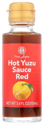 Muso From Japan Hot Yuzu Sauce Red, 3.4 Fl Oz