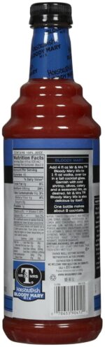 Mr & Mrs T Horseradish Bloody Mary Mix, 1 Liter - Image 3