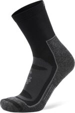 Balega Blister Resist Athletic Running Socks for Men & Women, Black, Medium