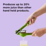 Chef'n FreshForce Plastic Citrus Juicer, Lime, 12.39 x 5.58 x 4.95 in - Image 9