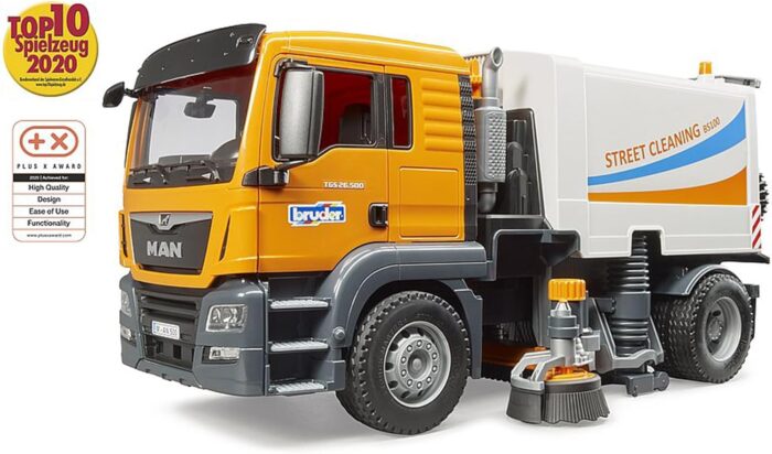 Bruder 03780 MAN TGS Street Sweeper - Image 8