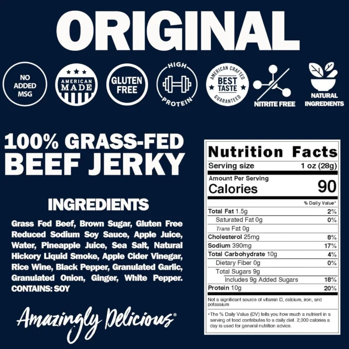 Field Trip Original Beef Jerky, 2.2 Oz - Image 3