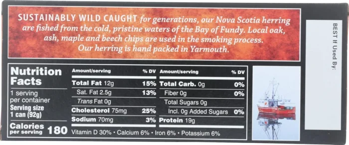 Crown Prince Naturally Smoked Kipper Snacks, 3.25 Oz - Image 3