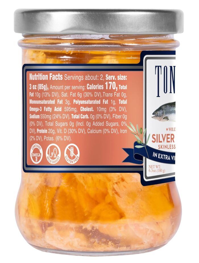 Tonnino Salmon Fillets With Extra Virgin Olive Oil, 6.3 Oz - Image 7