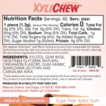 Xylichew Sugar Free Xylitol Gum, Natural Cinnamon, 60 Ct 2.75 Oz - Image 2