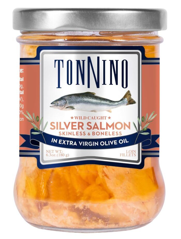 Tonnino Salmon Fillets With Extra Virgin Olive Oil, 6.3 Oz - Image 1