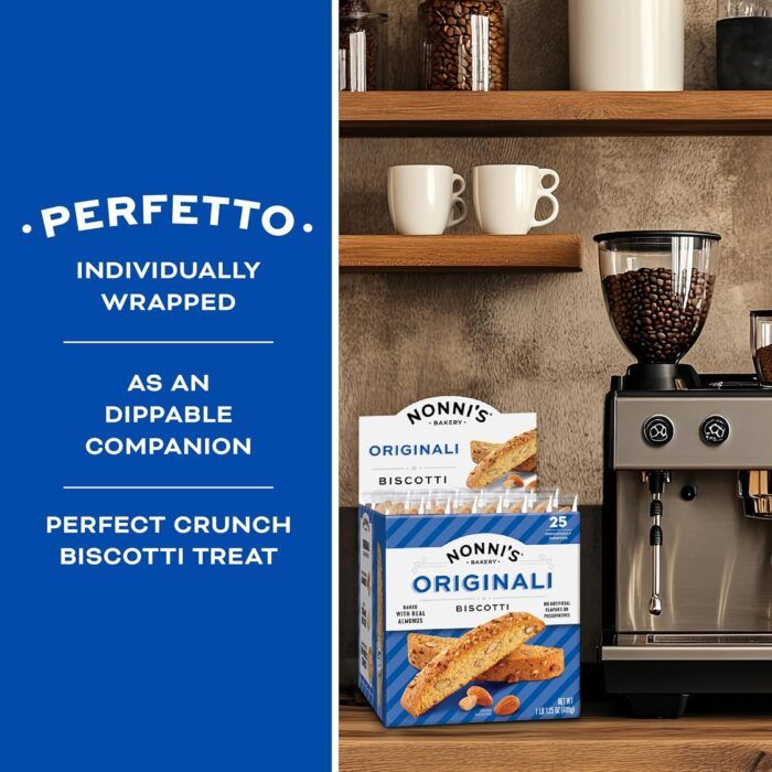 Nonni's Originali Biscotti W/ Almonds, 25 Ct 1.25 Oz - Image 6