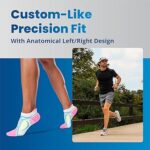 Balega Lightweight Crew Running Socks for Men & Women, Grey/White, Large - Image 4