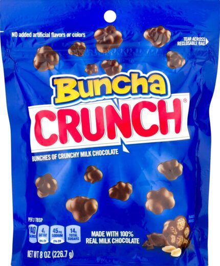 Crunch Buncha Crunch 100% Milk Chocolate, 8 Oz