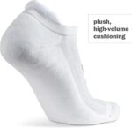 Balega Hidden Comfort No Show Running Socks for Men & Women, White, Medium - Image 5