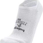 Balega Hidden Comfort No Show Running Socks for Men & Women, White, Medium