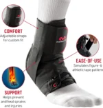 McDavid Ankle Brace, Black, M - Image 2