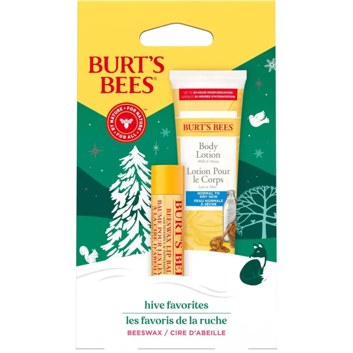 Burt's Bees Hive Favorites Beeswax Balm & Lotion Gift Set - Image 4
