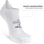 Balega Hidden Comfort No Show Running Socks for Men & Women, Charcoal, Small - Image 3