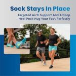 Balega Lightweight Running Socks for Men & Women, Black, XL - Image 5