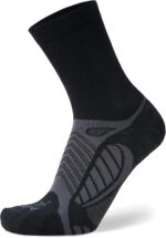 Balega Lightweight Running Socks for Men & Women, Black, XL