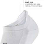 Balega Hidden Comfort No Show Running Socks for Men & Women, White, Medium - Image 6