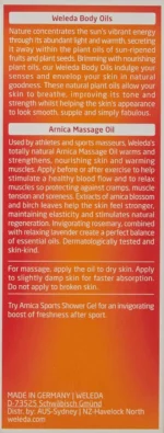 Weleda Huile De Massage Oil, Arnica, 100ml - Image 3