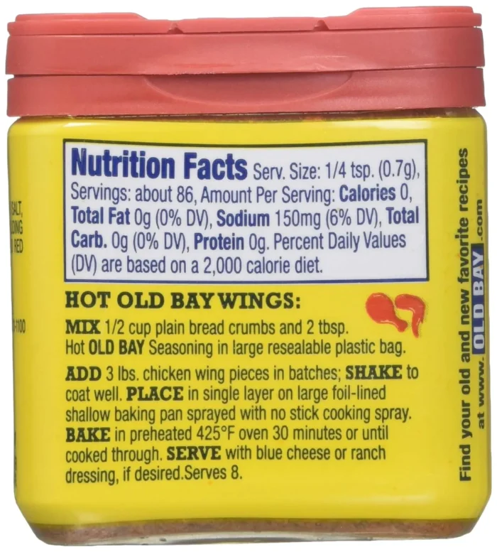 Old Bay Seasoning Hot, 2.12 Oz - Image 2