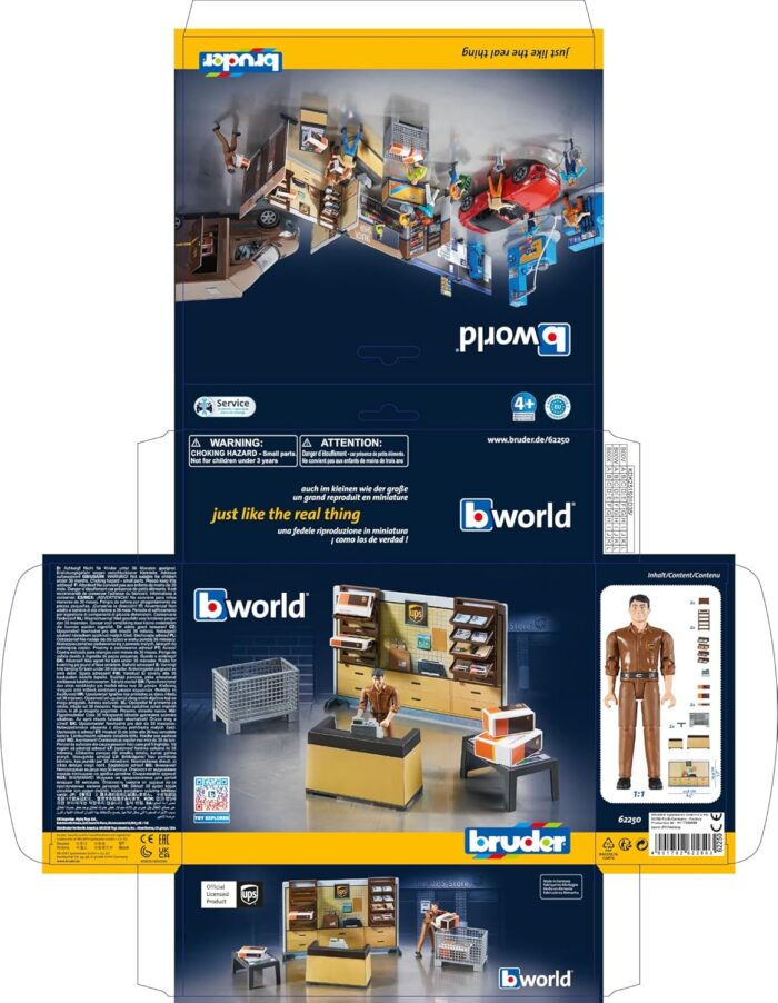 Bruder 62250 Bworld UPS Store - Image 2