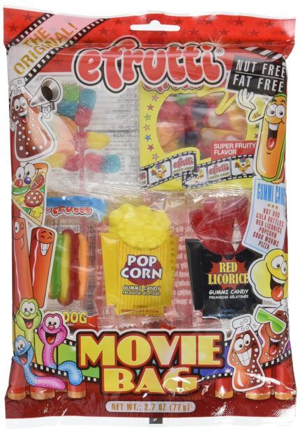 Efruitti Gummi Candy Movie Bag, 2.7 Oz