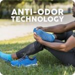 Balega Mini Silver Women's Crew Running Socks, Black, Medium - Image 5