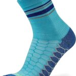 Balega Mini Silver Crew Performance Running Socks, Cobalt, Medium