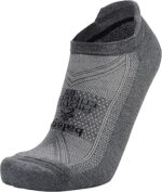Balega Hidden Comfort No Show Running Socks for Men & Women, Charcoal, Small