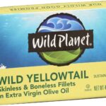 Wild Planet Yellowtail Fillets Skinless & Boneless Fillets In Extra Virgin Olive Oil, 4.4 Oz