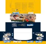 Bruder 02427 JCB MIDI CX Backhoe Loader - Image 2