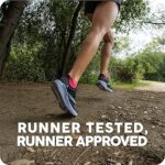 Balega Mini Silver Crew Performance Running Socks, Cobalt, Medium - Image 7