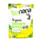 Barnana Organic Chewy Bites, Banana, 3.5 Oz