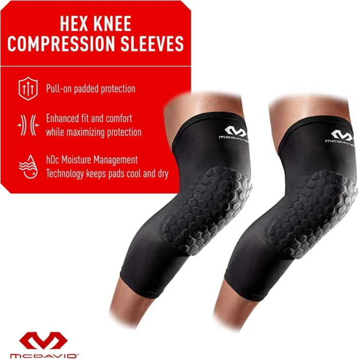 McDavid Kneepads HEX Force, Black, S - Image 2