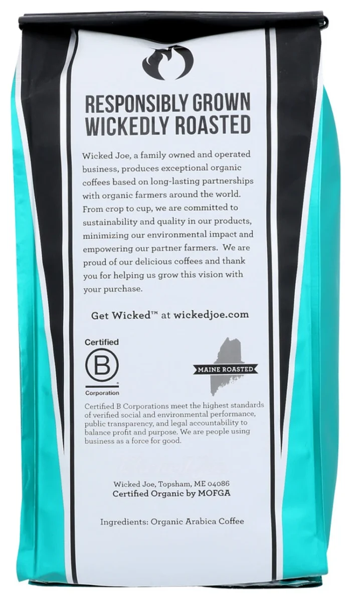Wicked Joe Italian Dark Roast Whole Bean, 12 Oz - Image 2