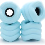 Shark Wheel Skateboard Cruising Wheels, Ice Blue, 60 Mm