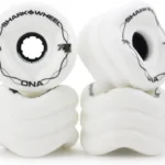 Shark Wheel Skateboard Cruising Wheels, White, 72 Mm