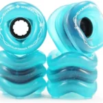 Shark Wheel Skateboard Cruising Wheels, Transparent Emerald, 60 Mm