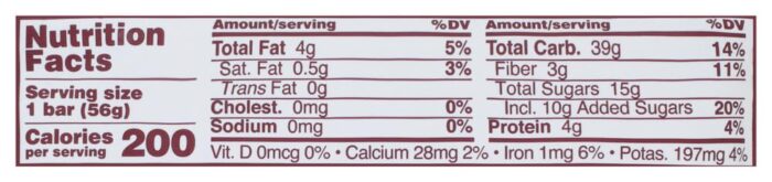 GoMacro Macro Bar, Cherries + Berries, 2 Oz - Image 2