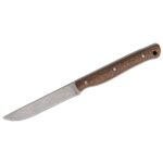 White River Exodus 3 Fixed Blade Knife Natural Burlap Micarta