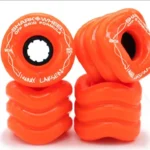 Shark Wheel Skateboard Cruising Wheels, Orange, 60 Mm
