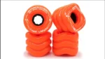 Shark Wheel Skateboard Cruising Wheels, Orange, 60 Mm