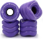Shark Wheel Skateboard Cruising Wheels, Purple, 60 Mm