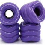 Shark Wheel Skateboard Cruising Wheels, Purple, 60 Mm