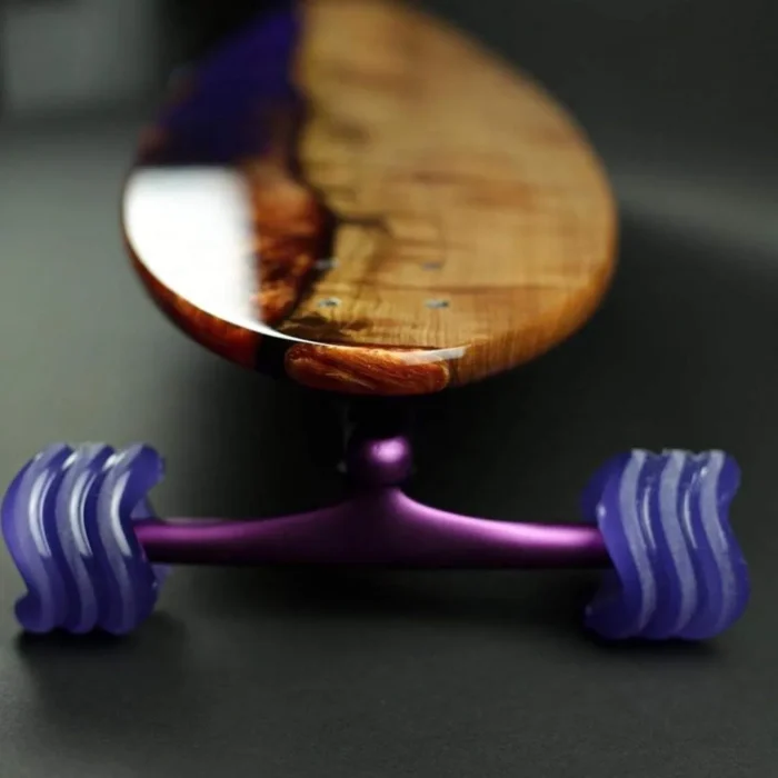 Shark Wheel Skateboard Cruising Wheels, Purple, 60 Mm - Image 4