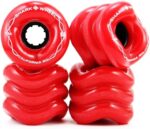 Shark Wheel Skateboard Cruising Wheels, Red, 60 Mm