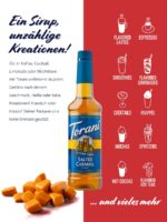 Torani Sugar Free Salted Caramel Syrup, 25.4 Oz - Image 3