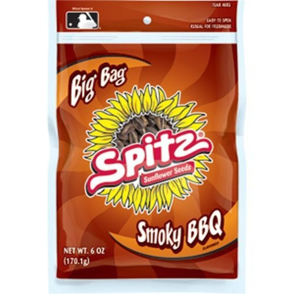 616eOi+z6qL._SL1000_ Spitz Sunflower Seeds Smoky BBQ, 6 Oz - Image 1