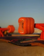 Shark Wheel Skateboard Cruising Wheels, Orange, 72 Mm - Image 2