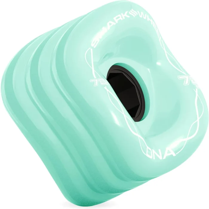 Shark Wheel Skateboard Cruising Wheels, Seafoam, 72 Mm - Image 3